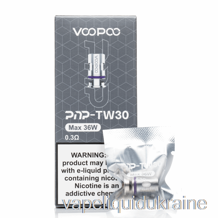 Vape Ukraine VOOPOO PnP Replacement Coils 0.30ohm PnP-TW30 Mesh Coils